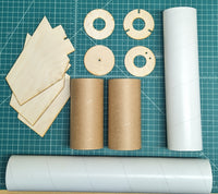 3" Diameter Estes Bandit Upscale Parts Kit