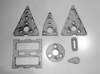 "Wedgie" FAI Tower Launcher BASE, HARDWARE AND ACRYLIC TOP ONLY