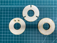 3" Diameter Citation Patriot Upscale Laser Cut Fins And Centering Rings