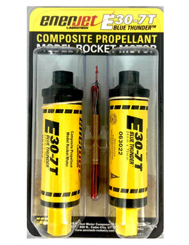 AEROTECH 24MM COMPOSITE MODEL ROCKET MOTOR SINGLE USE E30-7T(2PK) (Local pickup only)