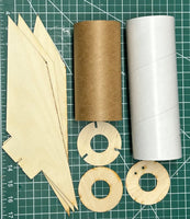 3" Diameter Estes Alpha Upscale Parts Kit