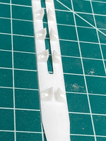Doorknob Scale Fin Supports Upgrade for Estes Kit